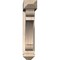 Ekena Millwork Olympic Arts and Crafts Smooth Bracket w/ Offset Brace, Douglas Fir, 5 1/2"W x 26"D x 26"H BKT0604X26X26OLY03SDF - alternate 3